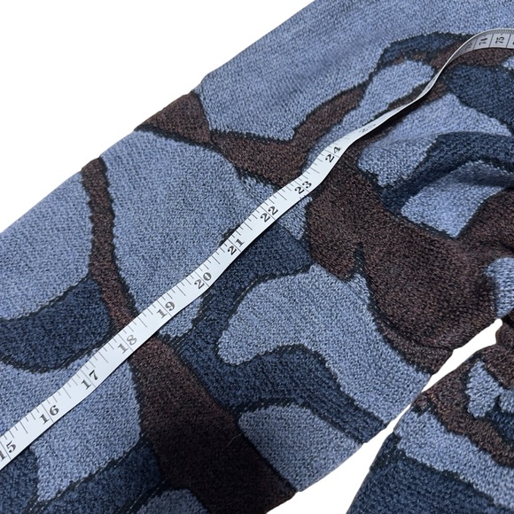 Men's Vintage Paninari Multicolor Cardigan Sweater - Picture 8 of 9